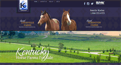 Desktop Screenshot of kyhorseproperties.com